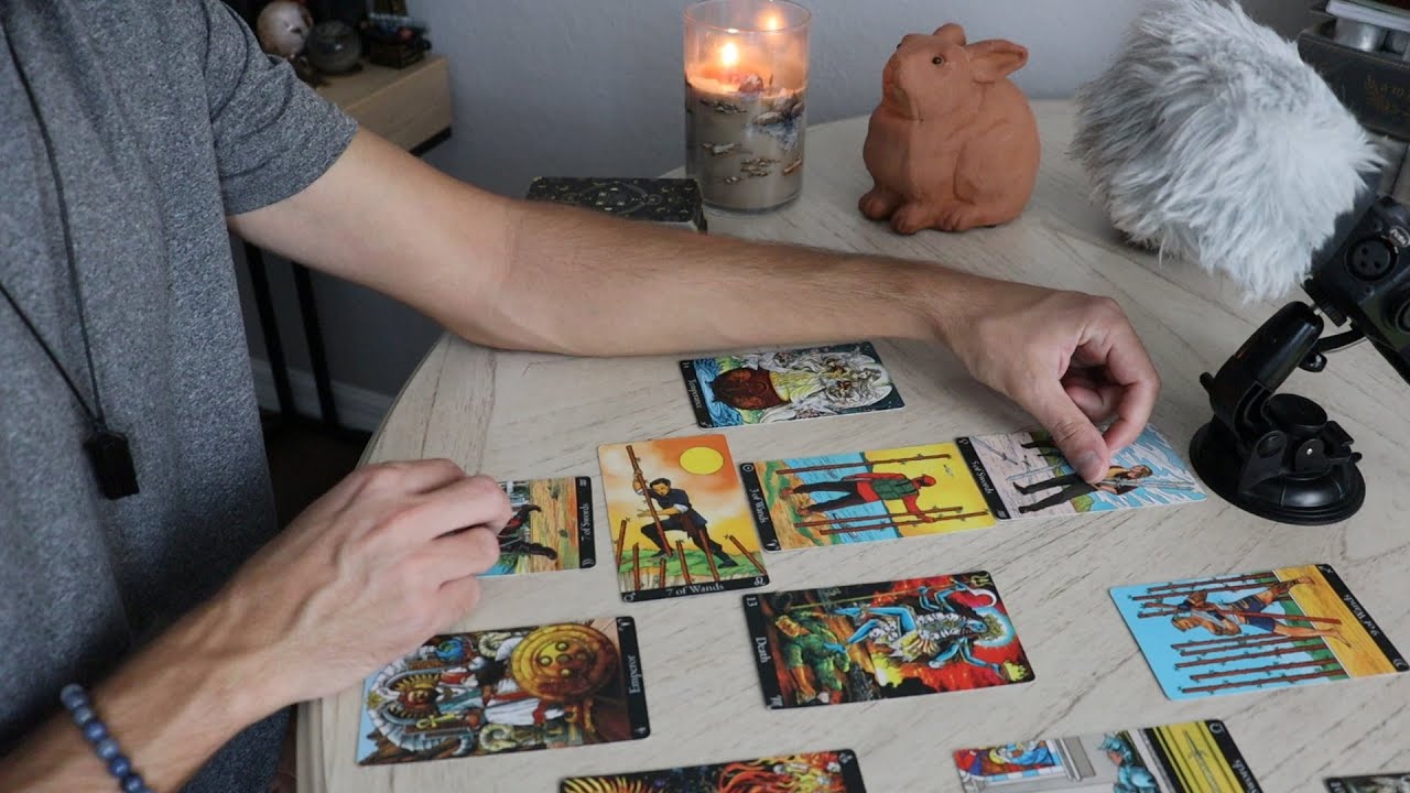 Reading Your Tarot Cards for Relaxation (ASMR)