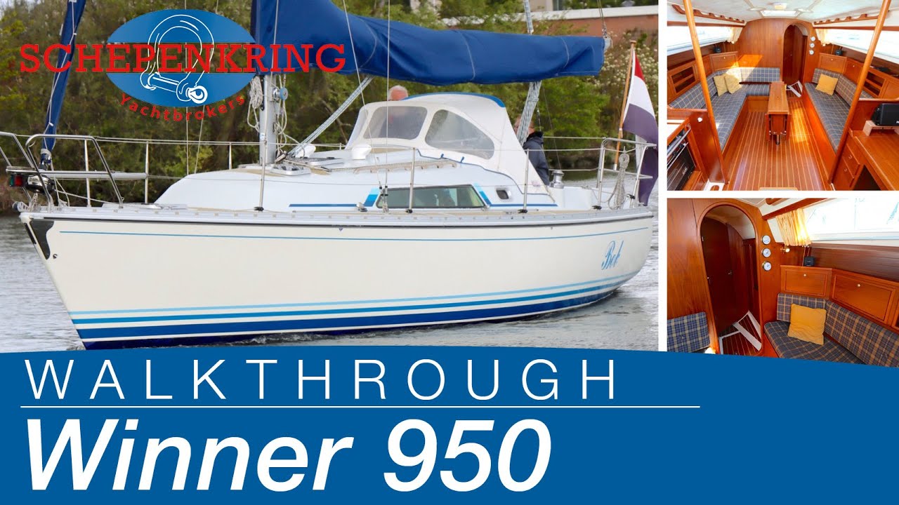 Winner 950 for sale | Yacht Walkthrough | @ Schepenkring Lelystad | 4K