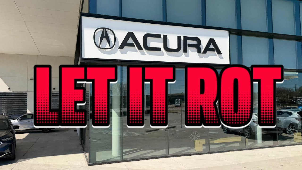 Автосалоны Acura оказались в безвыходном положении.