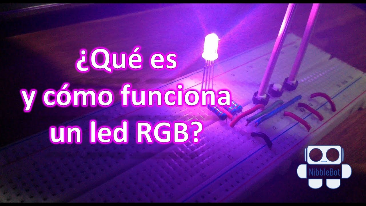 ✅ ¿CÓMO FUNCIONA UN LED RGB?