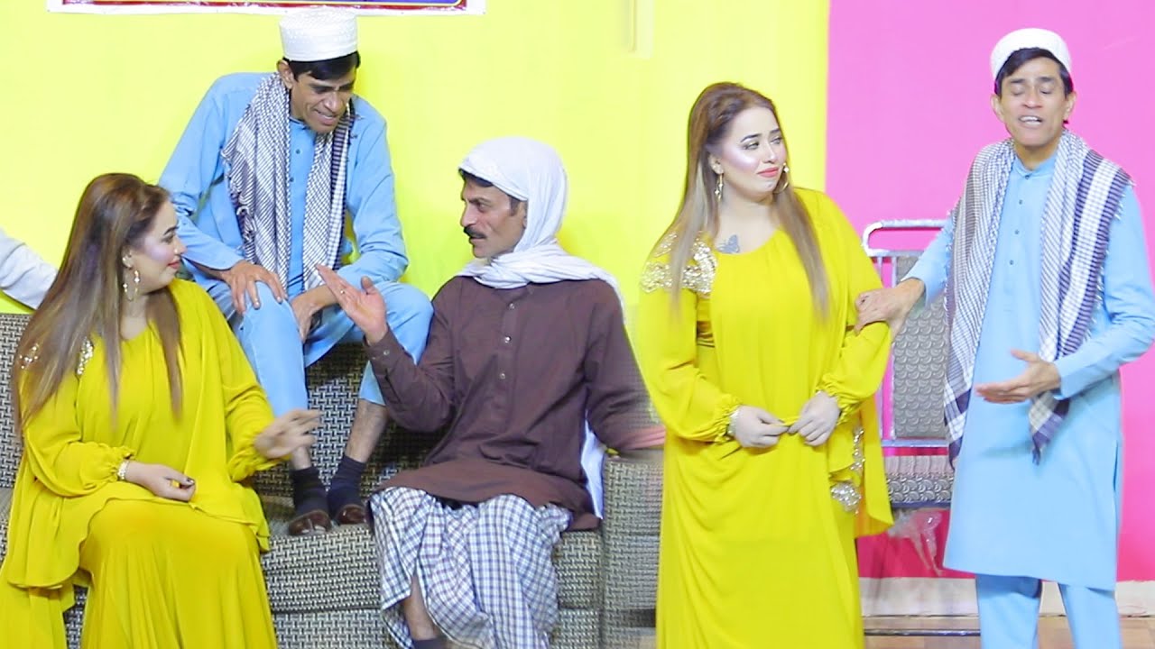 SHEZA BUTT | AMJAD RANA | GOSHI 2 | NEW PAKISTANI PUNJABI STAGE DRAMA CLIP | BEST STAGE DRAMA CLIP