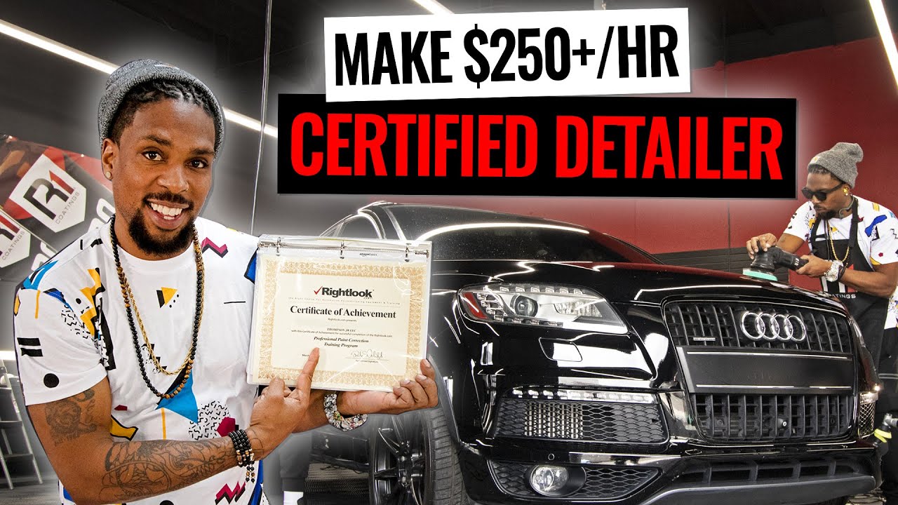 Make $250+/HR | Certified Auto Detailing Business Owner