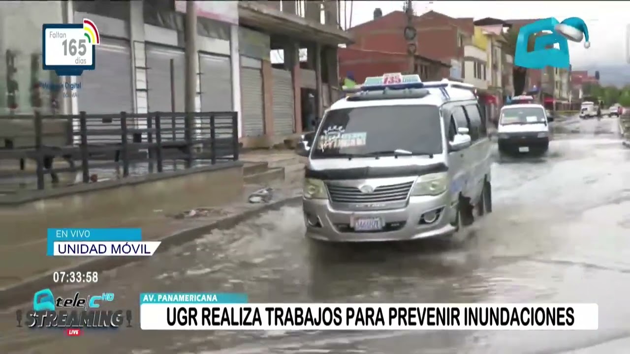 AV. PANAMERICANA: URG REALIZA TRABAJOS PARA PREVENIR INUNDACIONES. 