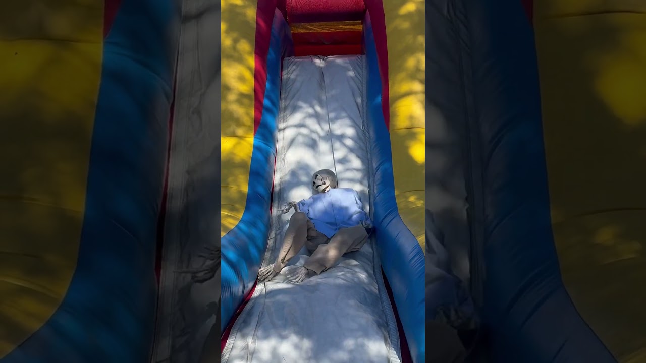 Yelnats on the slide 🦴❤️ 