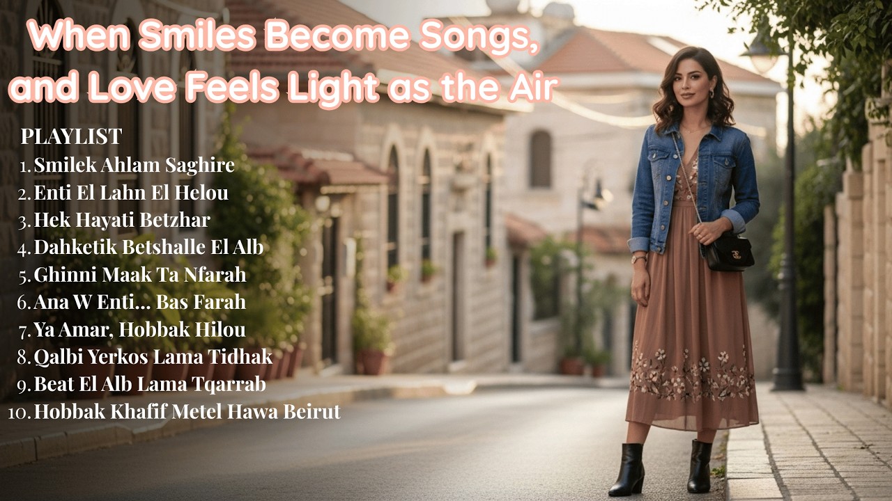 Soft Romantic Lebanese Song – Smilek Ahlam Saghire (Gentle Happy Love)