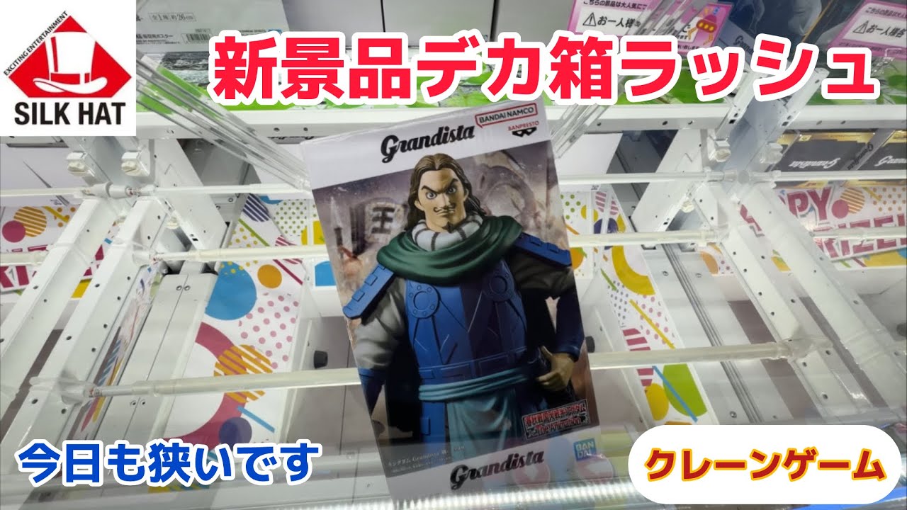 【クレーンゲーム】火曜のデカ箱新景品に挑戦［橋渡し］