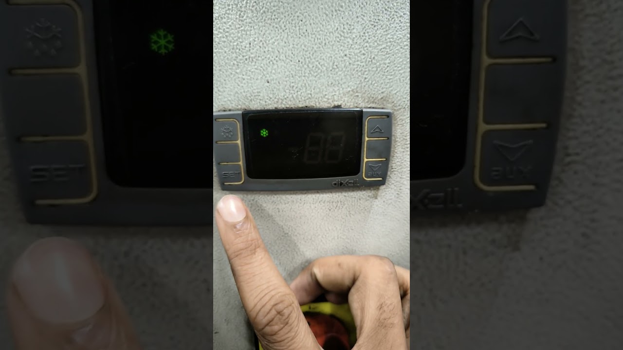 How To Dixell  Temperature Controller setting on YouTube  Dixell Controller ka settings kaise kare 