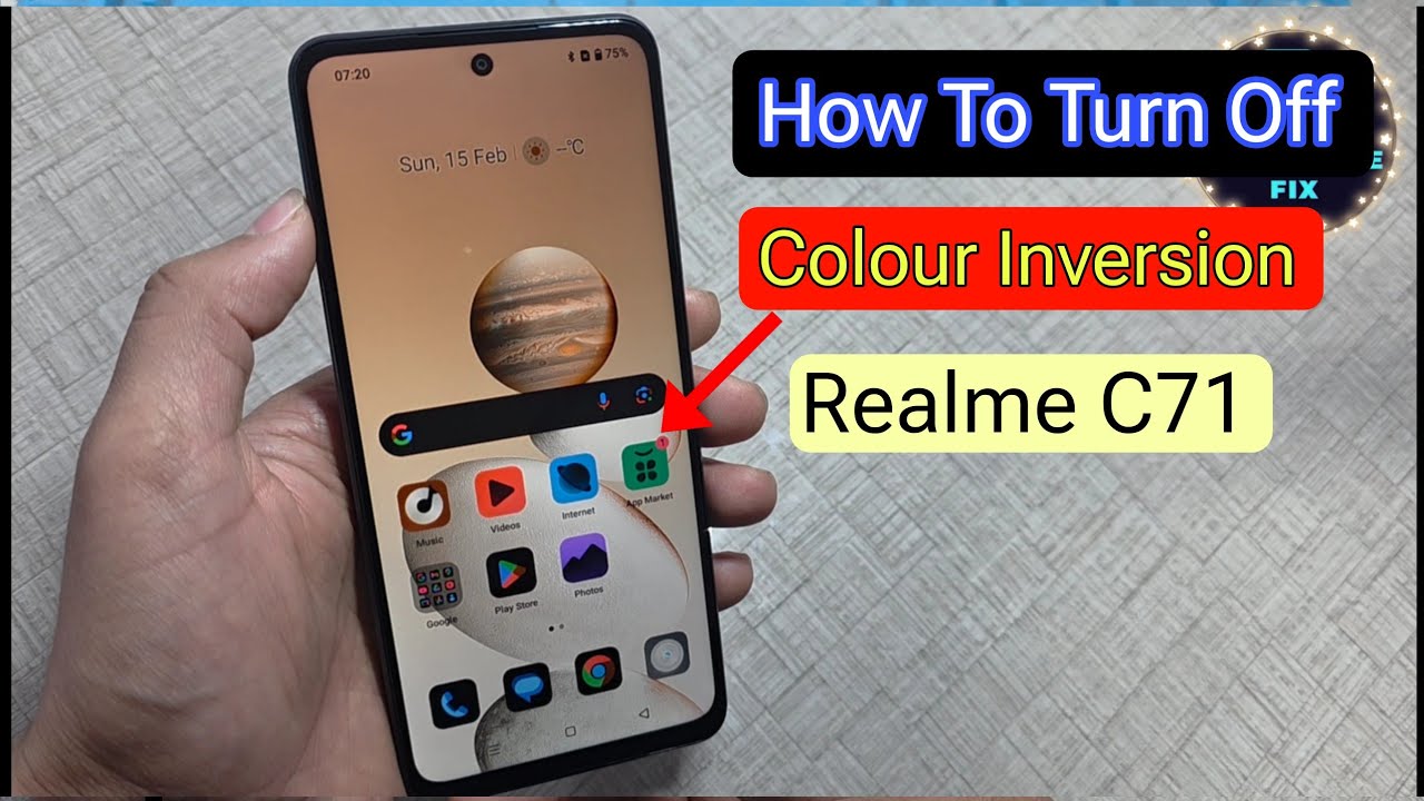 How to Disable Colour Inversion Realme C71 | Realme C71 color inversion off kaise kare