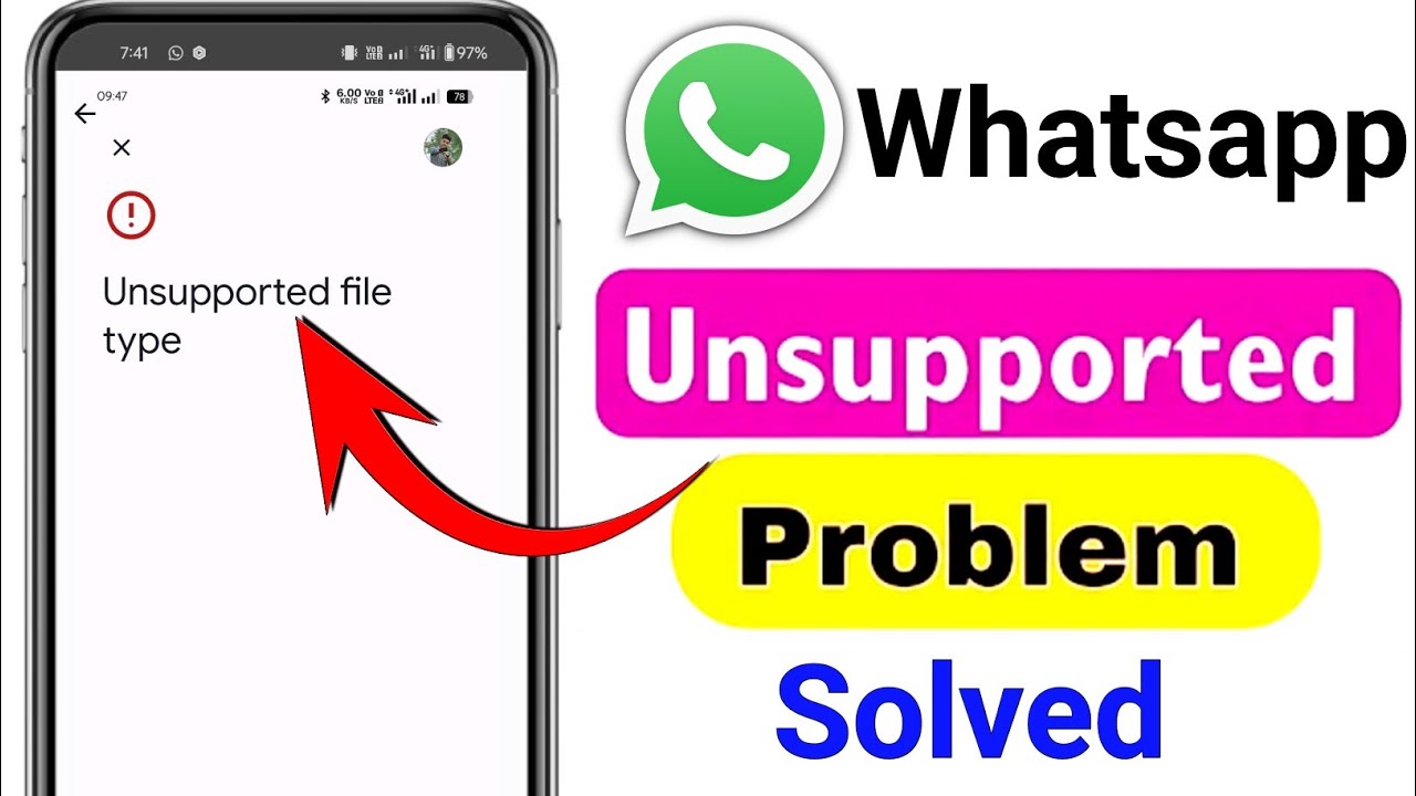 unsupported file type | unsupported file type problem | unsupported file type problem solve/100% fix