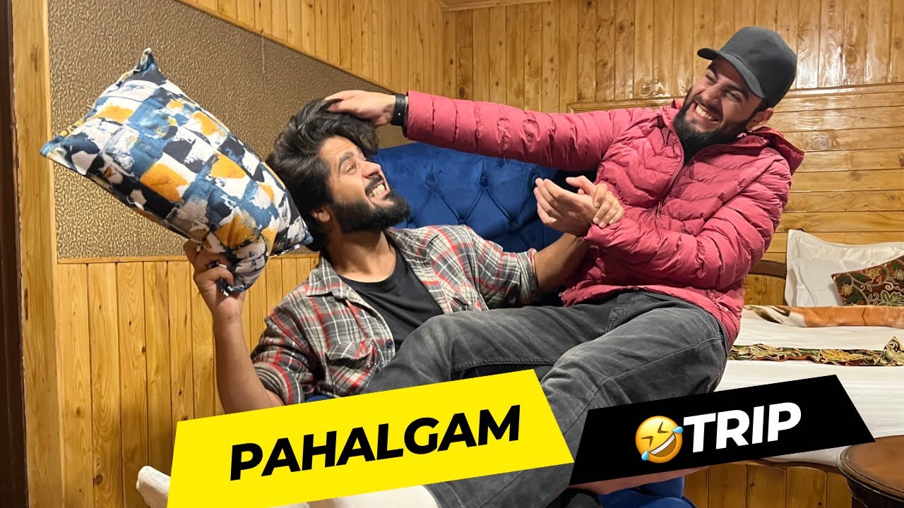 Pahalgam Trip Part1🥳Saal mai Pehli Baar🎉|Gift Be Mila🎁 The Umar|WarisWani||