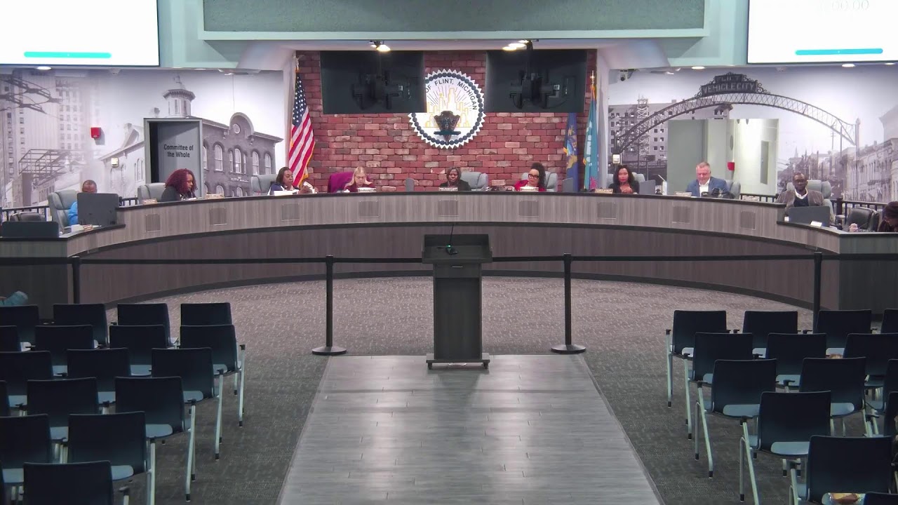 Official Flint City Council Live Stream - 10/27/2025 SA/FCC