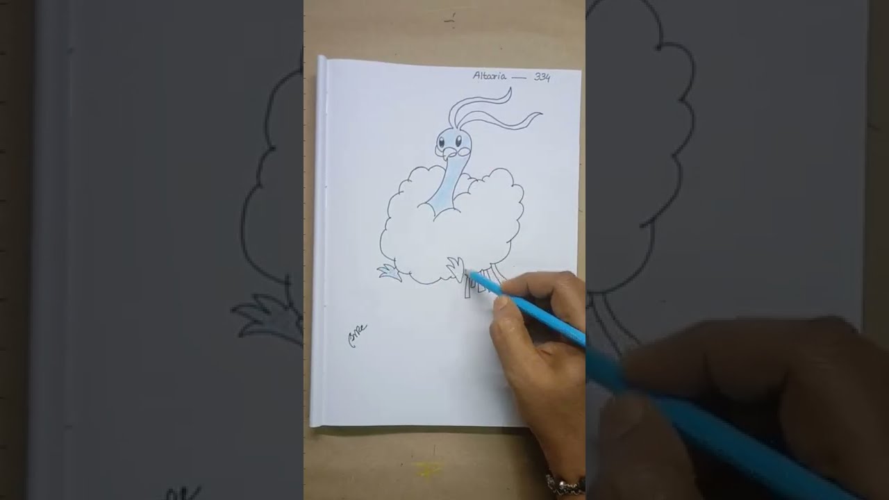 How to Draw Pokemon | Altaria 