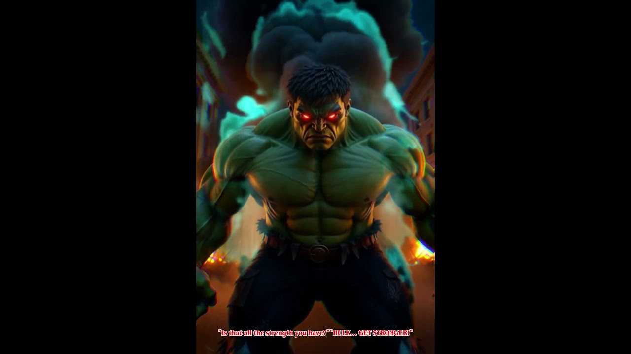 #HulkRage #hulk #aivideo  #AIShorts #ShortsFeed #ViralClips #marvel