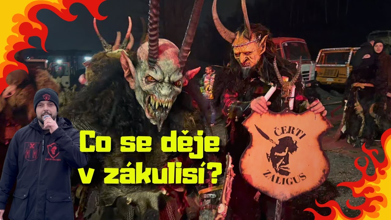 NEJVĚTŠÍ KRAMPUS POCHOD V KRAJI | CO SE DĚJE ZA MASKOU? (OSTRAVA VLOG)