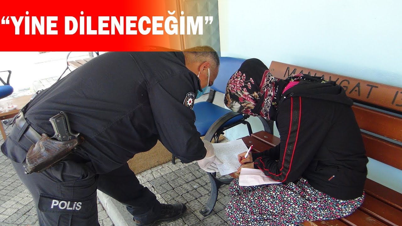 Kadın Dilenciye 3 Günde 10 Bin 26 Tl Ceza Aldı
