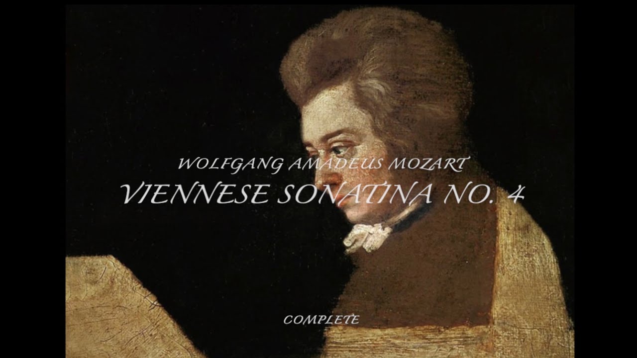 W.A. Mozart, Viennese Sonatina no. 4 in B flat Major complete. Piano tutorial with full score.