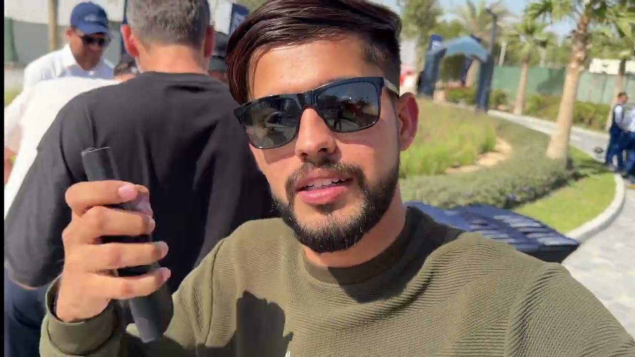 Aaj Dubai me AZIZI ke launch event ke shoot krne gya 