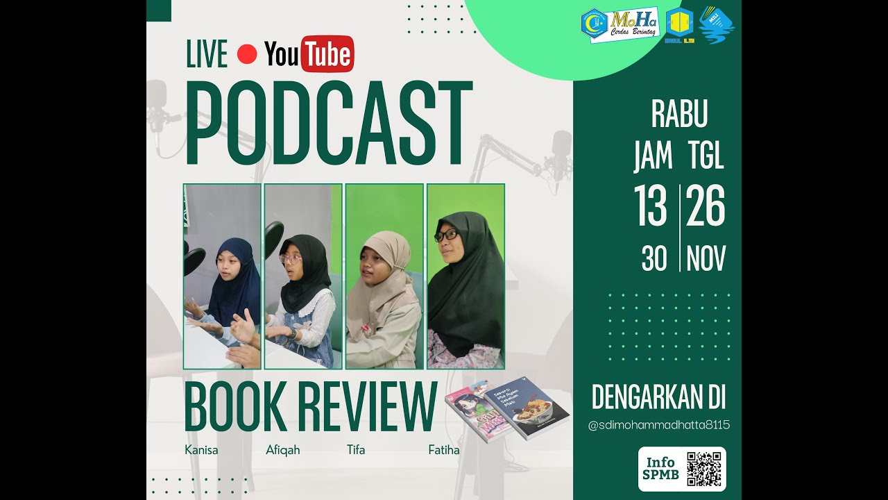 Episode 4 Podcast Bedah Buku (Ft. Kanisa & Tifa)