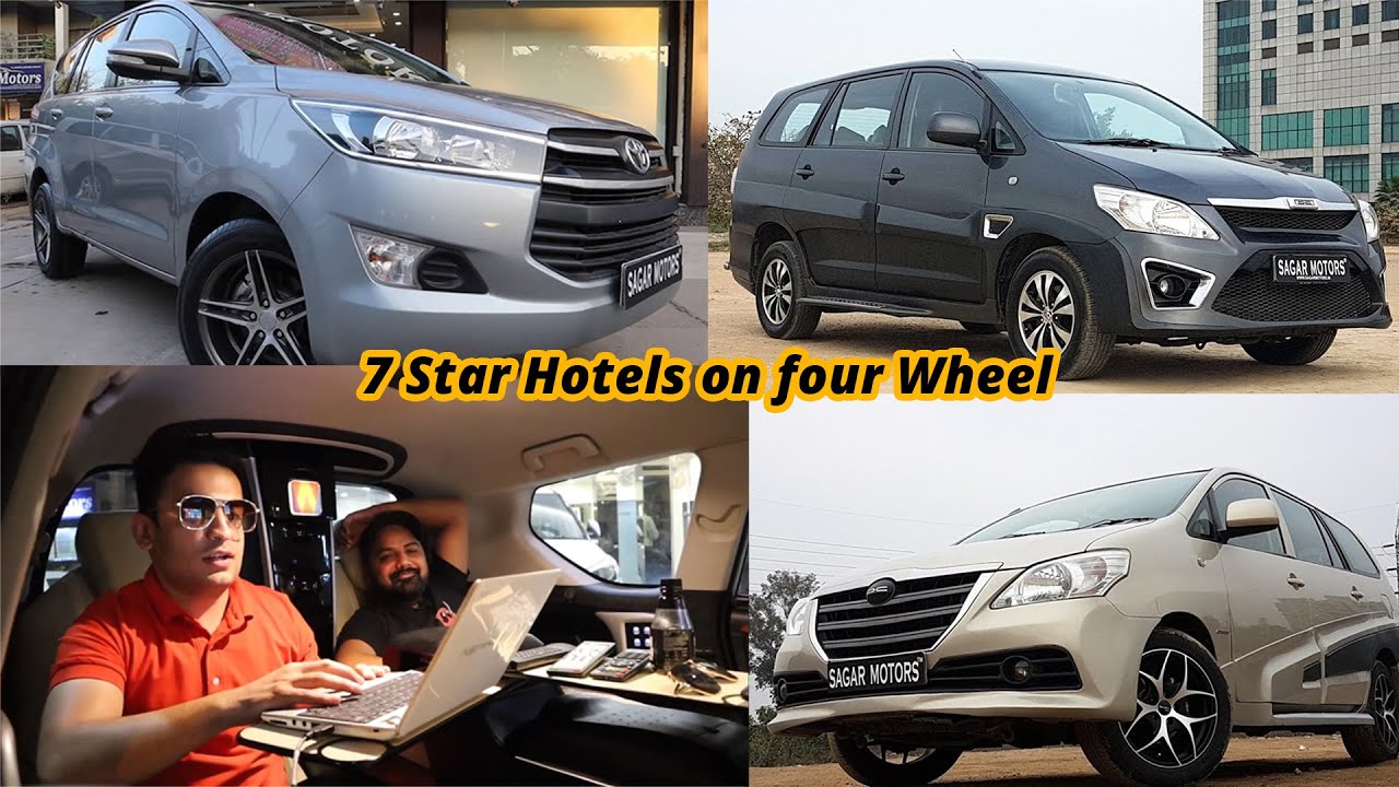 3 Used Modified Innova In Delhi | Luxury Hotel On Wheels | MCMR