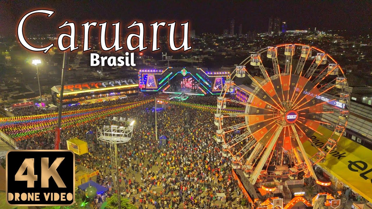 Caruaru, Pernambuco, Brasil 4K HDR Drone