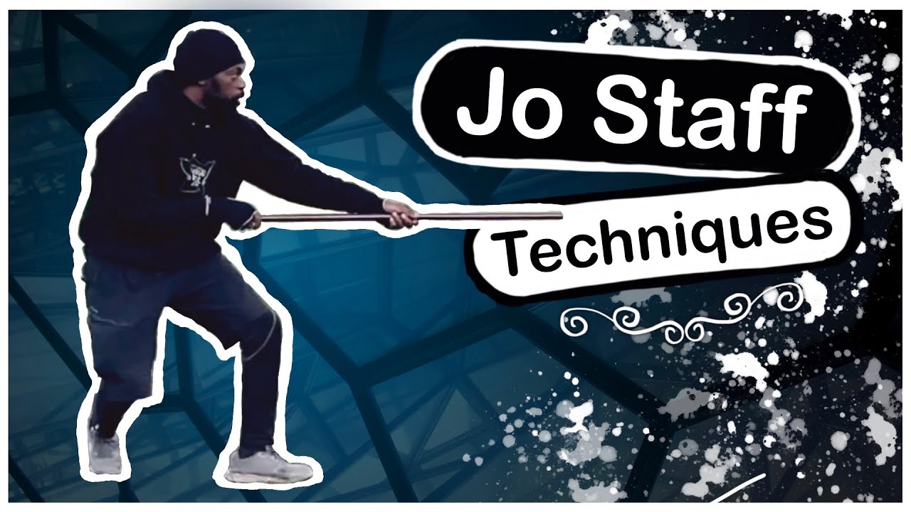 Japanese Jo Staff techniques in 3 moves