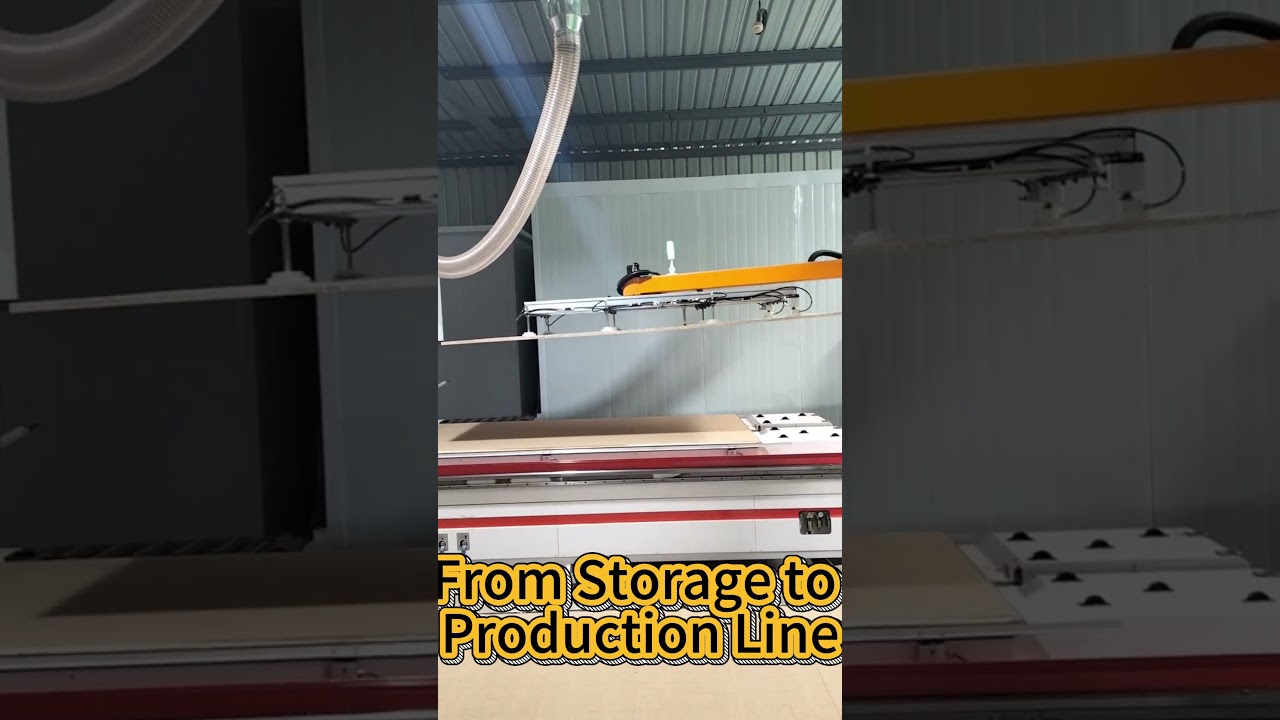 Industrial Automation for Wood Industry | Robot & Smart Storage Systems #automatedsolutions