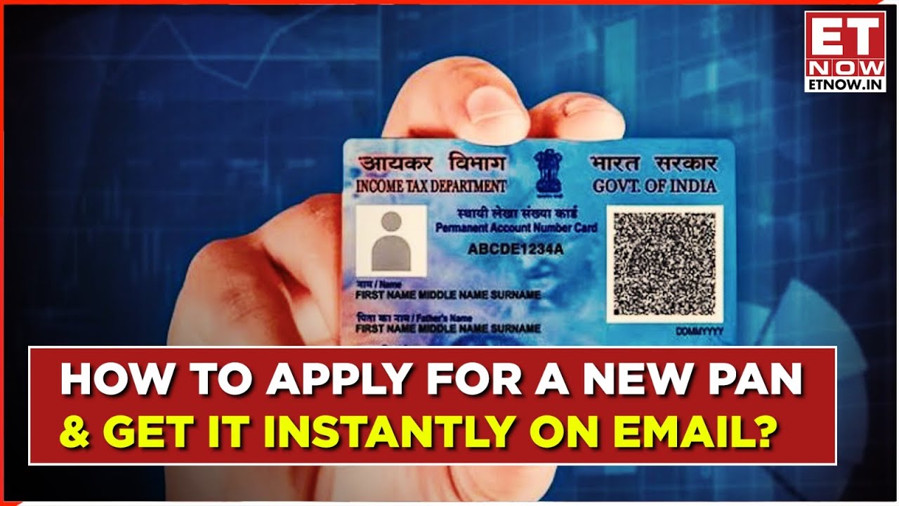 Step-By-Step Guide: How To Get Your PAN On E-Mail | How To Apply For New PAN? | PAN 2.0 E-PAN