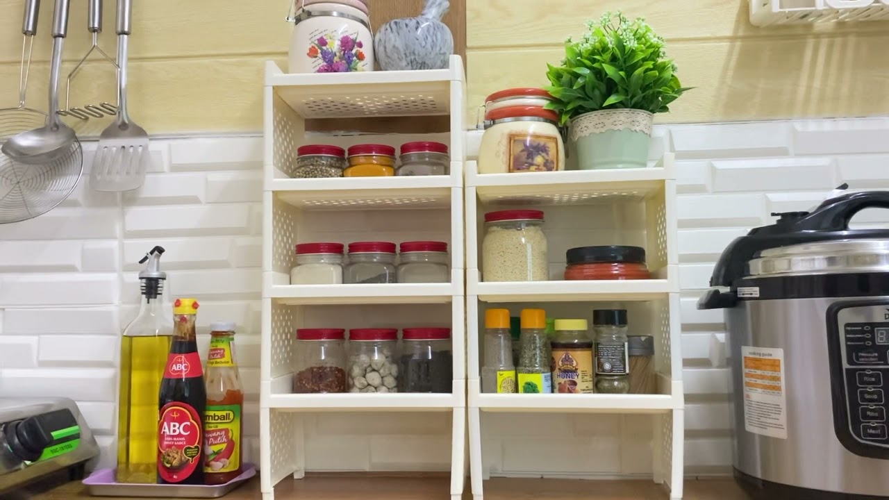 Deko Ruang Masak, Ruang Makan & Ruang Dobi Kos Rendah! || Barang dari Kaison & Ecoshop