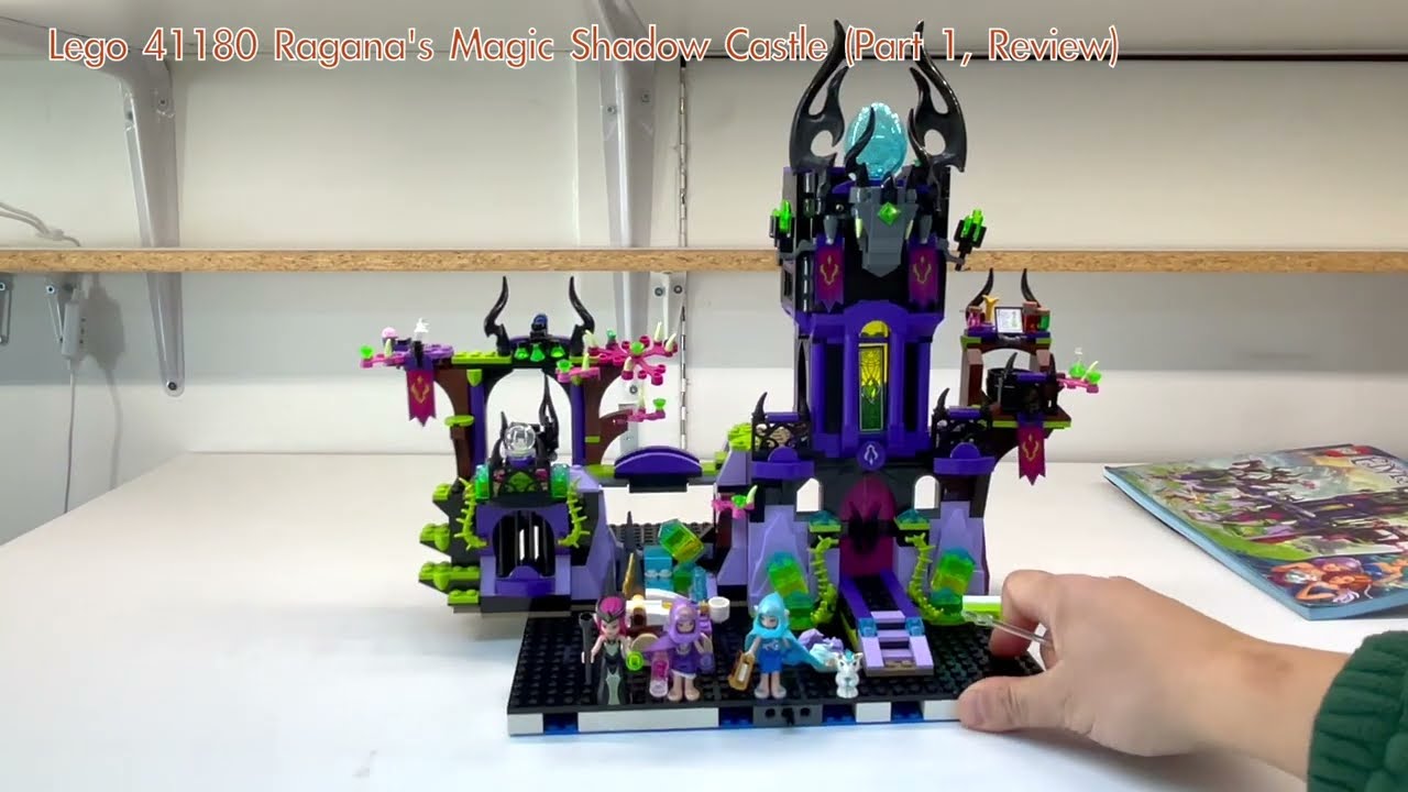 Lego 41180 Ragana's Magic Shadow Castle (Part 1, Color changed  Review)