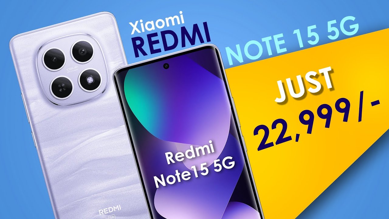 Xiaomi Redmi Note 15 5G best smartphone under 25000