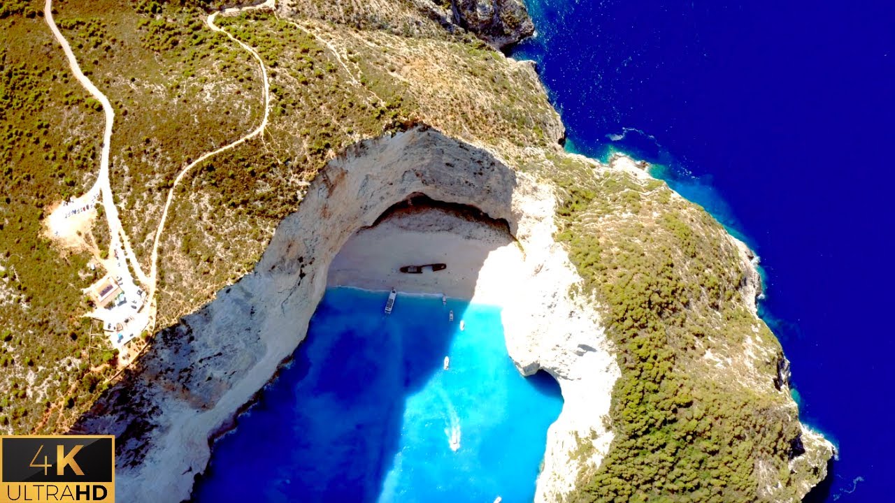 Greece in 4K – Relaxing Piano Music for Calm & Inspiration