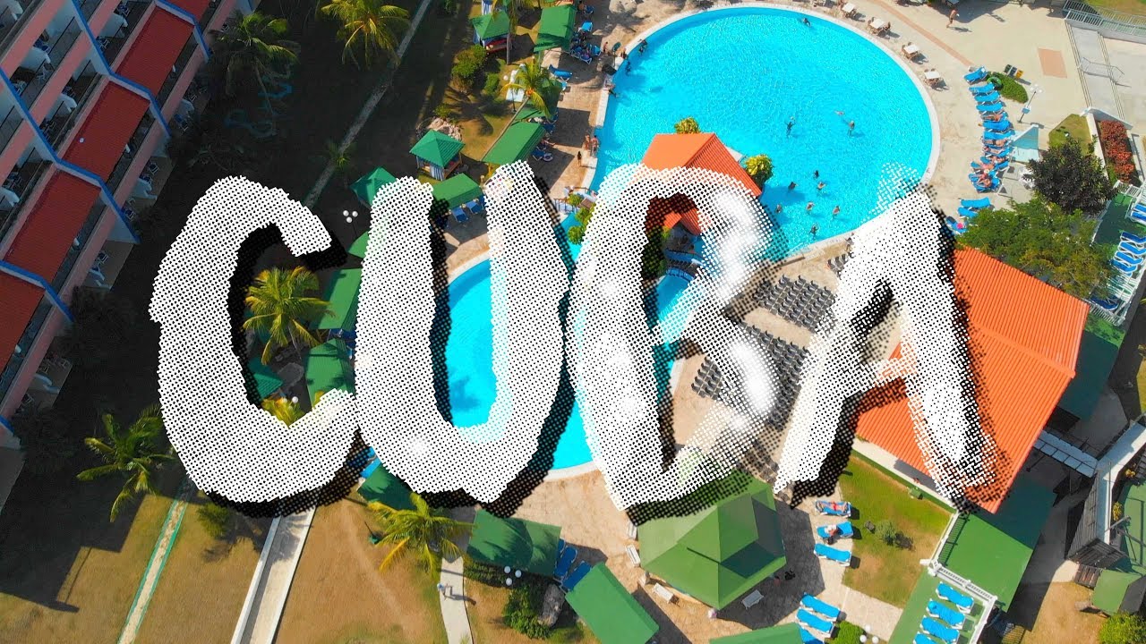 Cuba Brisas Guardalavaca Hotel from above 4K