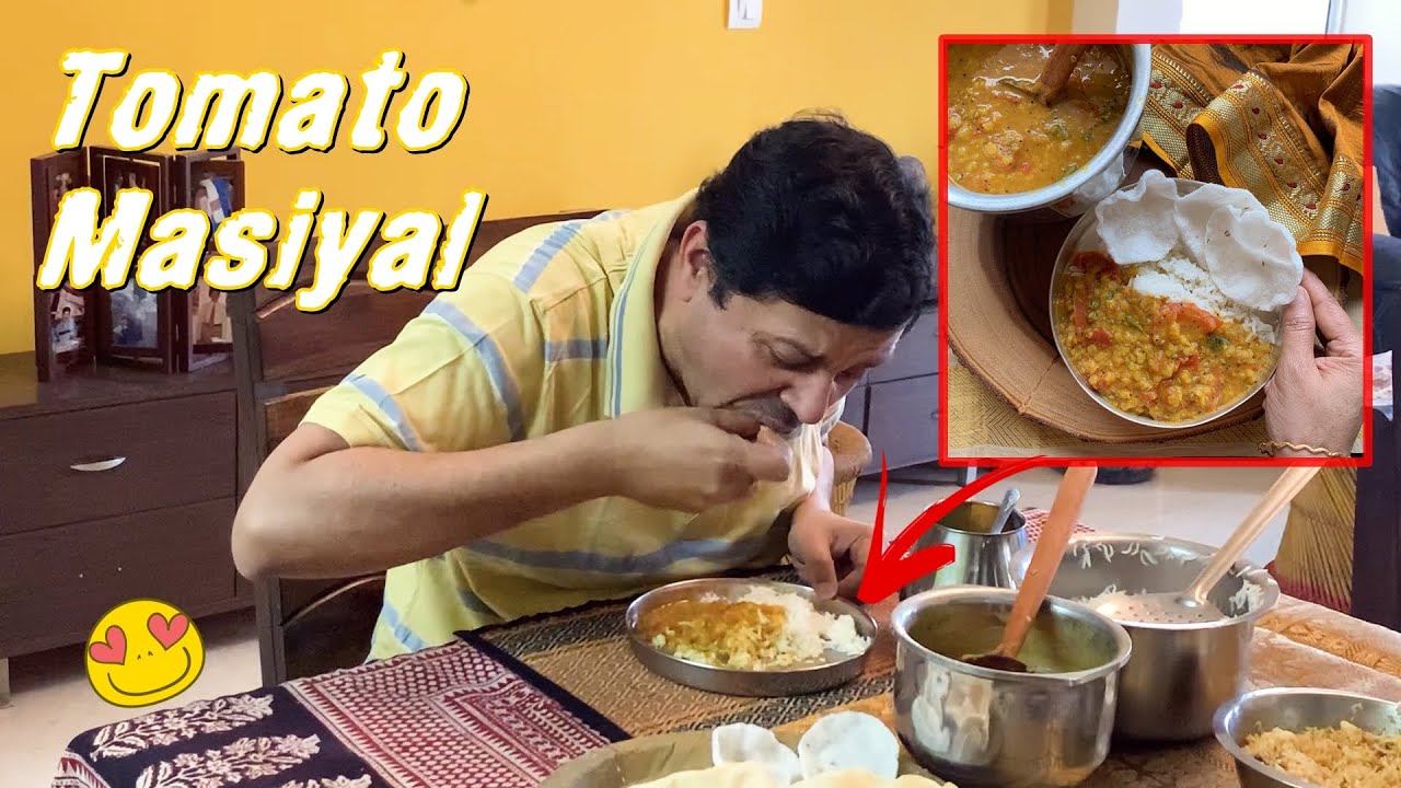 Best Tomato Dal Recipe| Tomato Masiyal| Quick And Tasty Dal Recipe By Masterchefmom