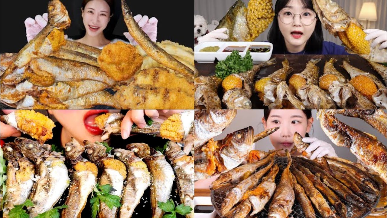 2× SPEED 🤤 Grilled Sandfish Mukbang Compilation ASMR 