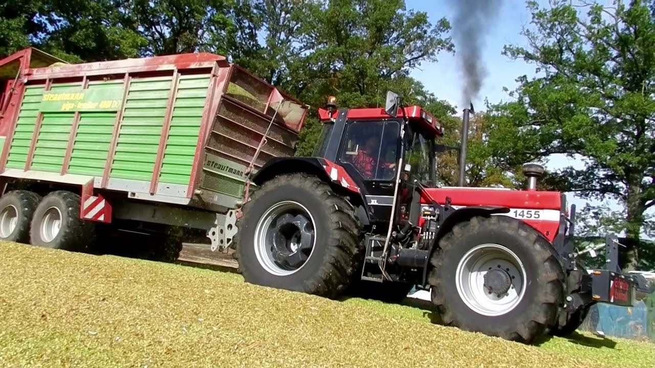 Maisernte 2022 CASE IH 1455 XL Traktoren Sound