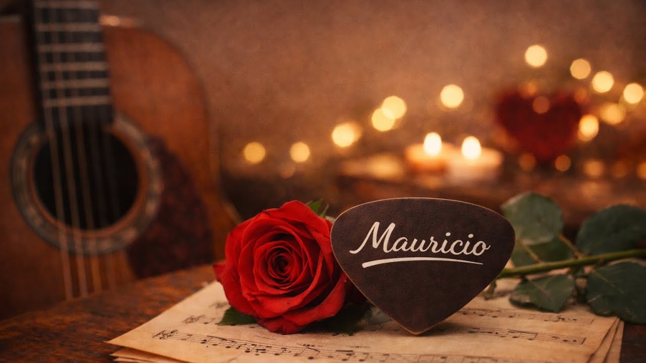 Maurício | Seu Nome Em Canção 🌹