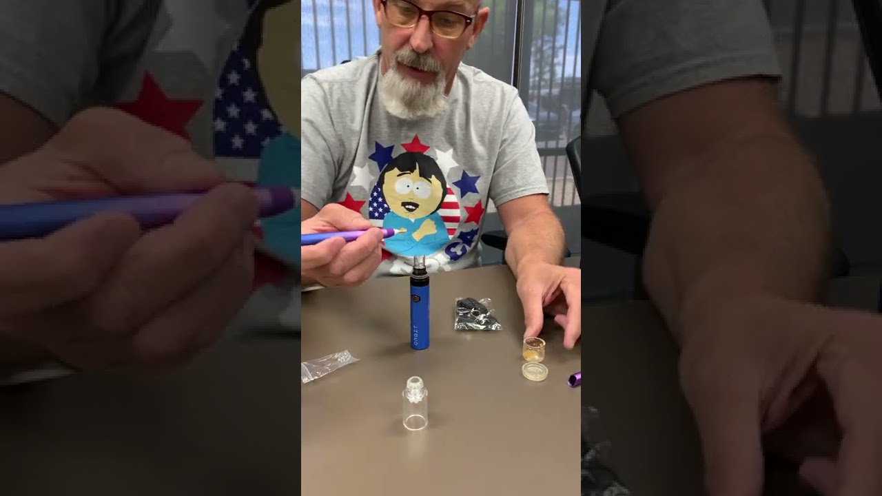 Bob demonstrating the Yocan Orbit and Puffco hot knife&hellip;