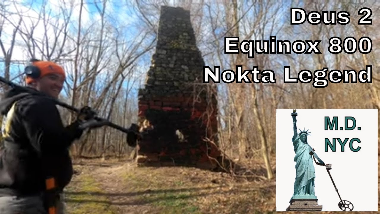 Group Metal Detecting Hunt: Finding Treasure In The Forests Of NYC
