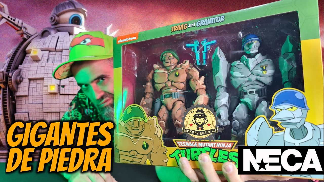 MILITARES DE LA DIMENSIÓN X NECA 2 PACK TRAAG & GRANITOR - UNBOXING / REVIEW EN ESPAÑOL
