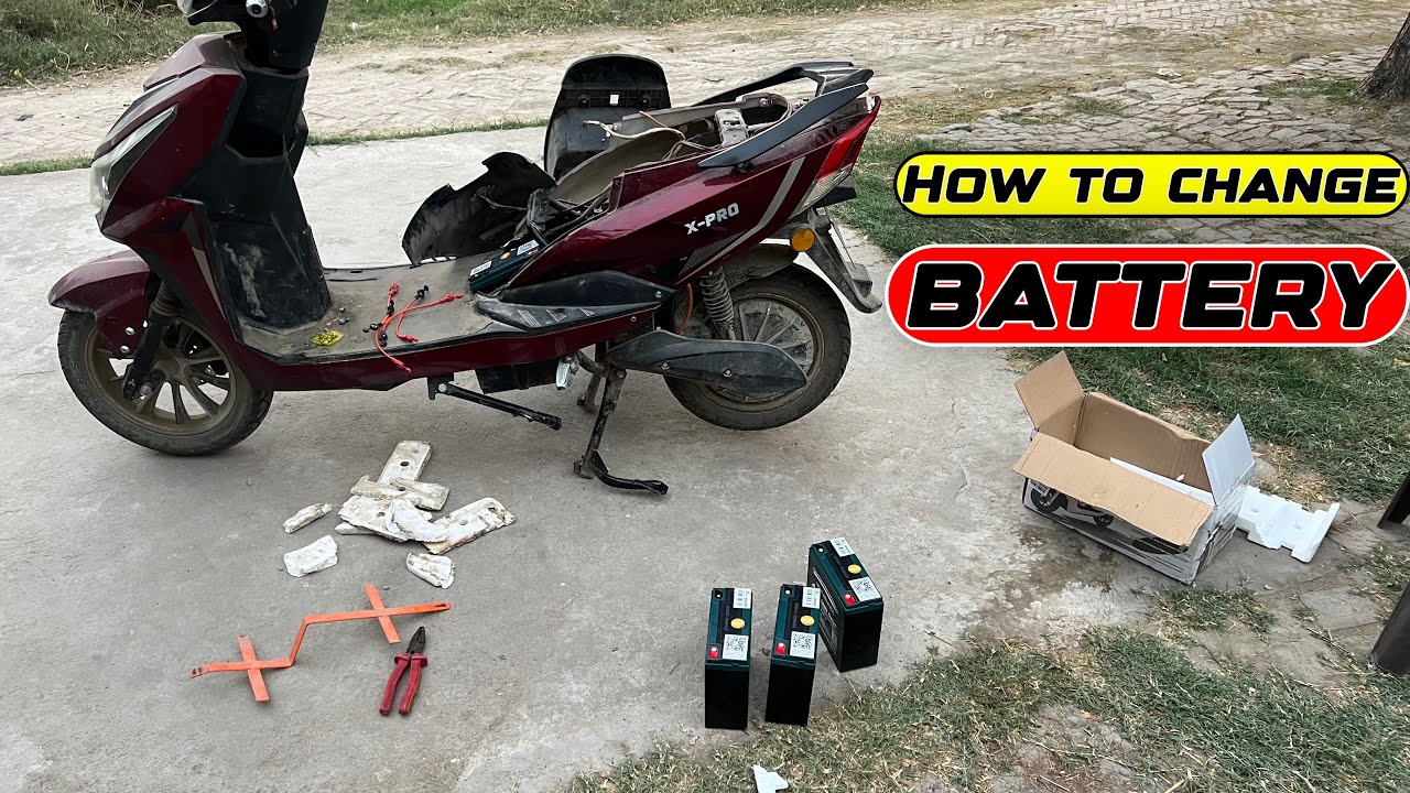 How to change electric scooter battery in 2025 (Step-by-Step Guide) बिना मैकेनिक के