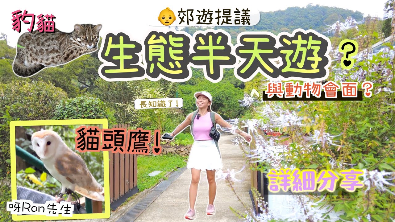 【遊農場】尋找「貓頭鷹+豹貓」😍 體驗農村種植～學習保育知識！輕鬆行下打卡！郊遊提議🥾老少咸宜｜嘉道理農場暨植物園