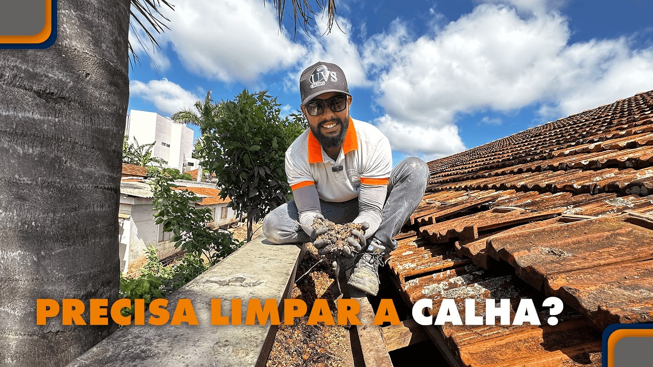 Evite infiltrações | Limpeza de calha