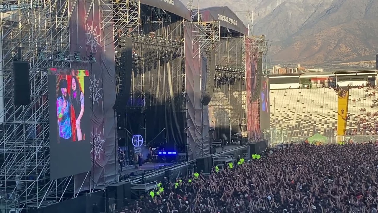 Pantera Knotfest Chile - Planet Caravan ..Walk!!!