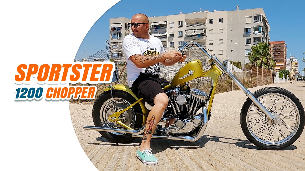 Espectacular cambio en esta H.D Sportster 1200cc🔥 CHOPPER