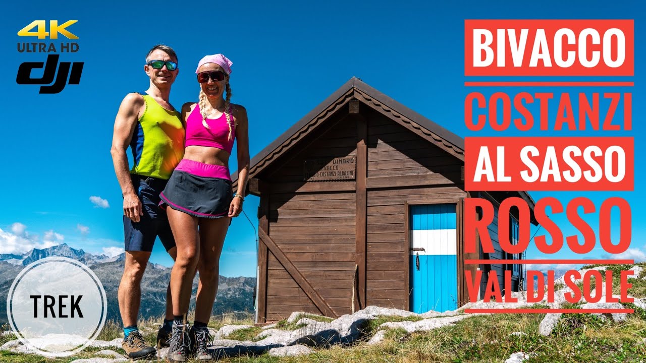 Escursione al Bivacco SAT Costanzi Albasini al Sasso Rosso, da Folgarida, Val di Sole, Trentino