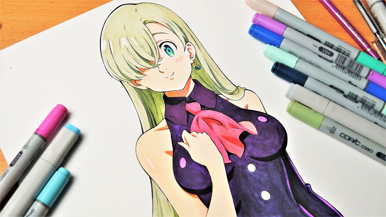 DRAWING Elizabeth - Nanatsu no Taizai (The Seven Deadly Sins)