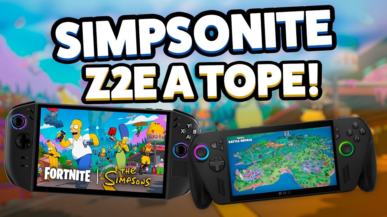FORTNITE y LOS SIMPSONS en Legion Go 2 y ROG XBOX Ally X! 🍩