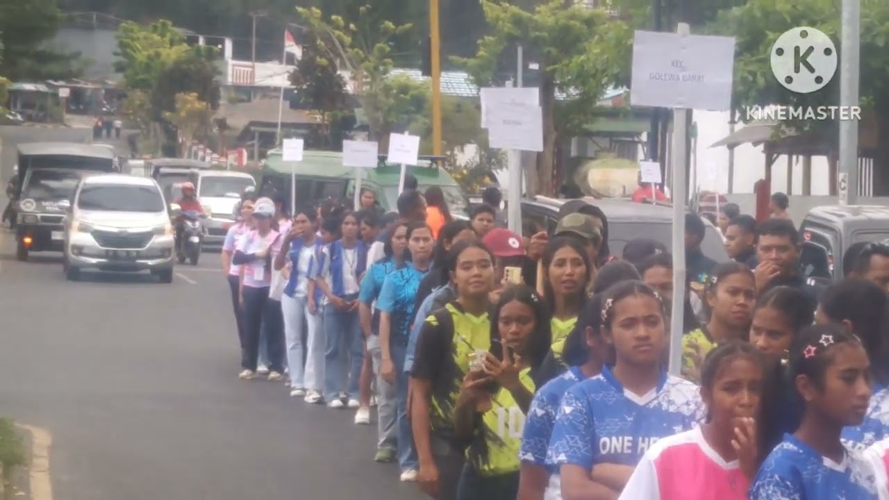 Pembukaan Turnamen Voli Putri Memperebutkan Piala PKK Ngada