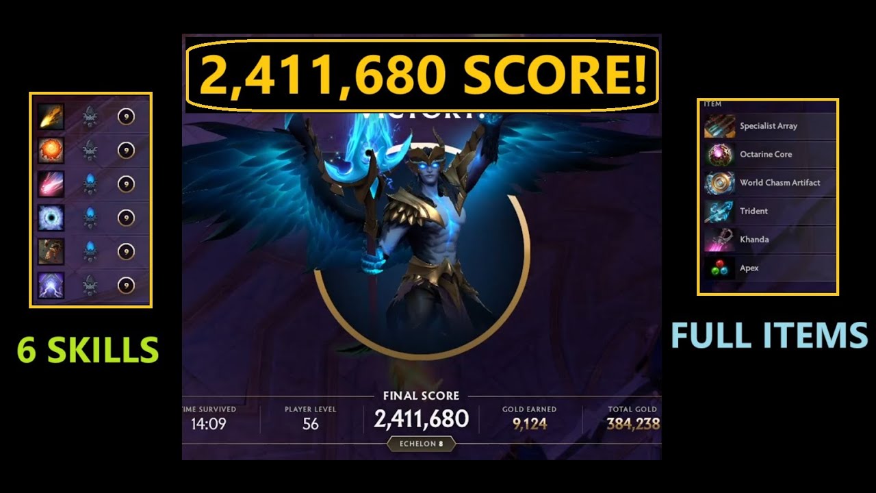 2.411M SCORE after Magic Missile nerf from +0.35 to +0.1 /kill | Nest Of Thorns | Dragonus Gameplay