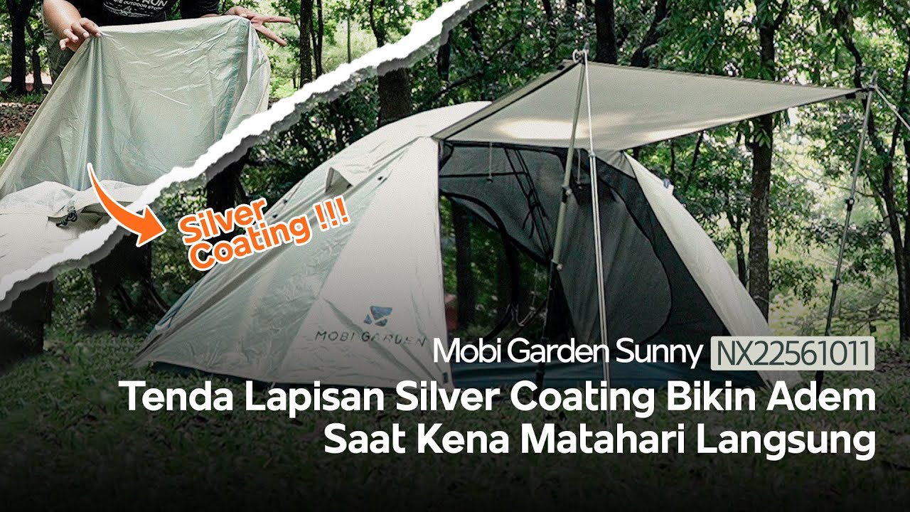 REVIEW TENDA MOBI GARDEN SUNNY/QR - Tenda Dome yang bisa jadi pilihan Sobat Hiker